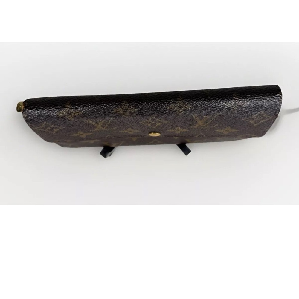 Louis Vuitton Sarah Brown Monogram Long Wallet Authentic Brown with dust pouch - Picture 11 of 16